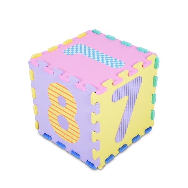 Продукт Moni Toys - Мек пъзел-килим цифри 10 ел. - 0 - BG Hlapeta